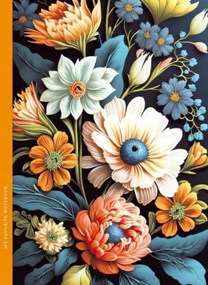 Attēls no Fresh Notatnik ozdobny 143x200/48K kratka TW Flora FRESH