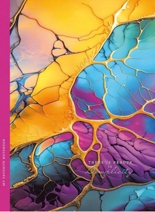 Attēls no Fresh Notatnik ozdobny 143x200/64K kratka TW Mozaika