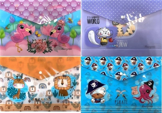 Изображение Fresh Teczka A4+ plastikowa z klipsem mix