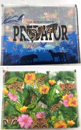 Picture of Fresh Teczka A4+ z plastikowym suwakiem Pantera/Tygrys