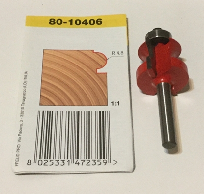 Picture of Frez 80-10406P 25,4X17,5X6,0 R4,76