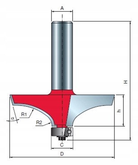 Изображение Frez 99-02712P 63,5X12,0 R30/8 15