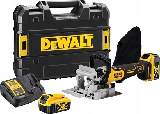 Изображение Frezarka Dewalt 18v xr frezarka do wpustów lamello 2 x 5ah