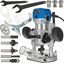 Изображение Frezarka górnowrzecionowa 710W  z regulacj obrotów i podstaw (4)