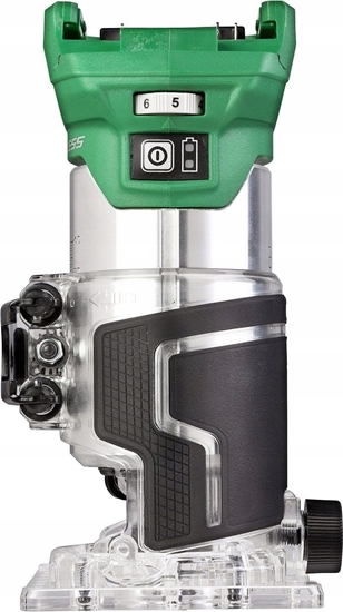 Изображение Frezarka Hikoki HIKOKI.UPPER MILLING MACHINE 18V M1808DAW2Z BL HITSYSTEM 6-8mm