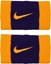 Attēls no Nike Frotki na nadgarstki Swoosh Doublewide Wristbands fioletowo-óte N0001586730