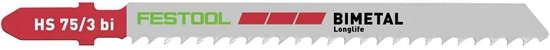 Picture of Figūrzāģa asmeņi Festool; 75 mm; 3 mm; 5 gab.