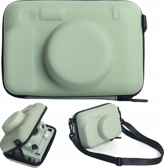Picture of Futera Etui Pokrowiec Hard Case Osona Do Fuji Fujifilm Instax Wide 400 / Zielony