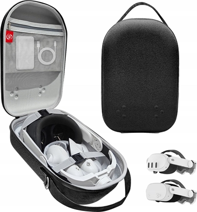 Attēls no Futera Etui Walizka na Gogle Okulary VR Oculus Meta Quest 3 3S Pasek Elite / JYS-MQ020