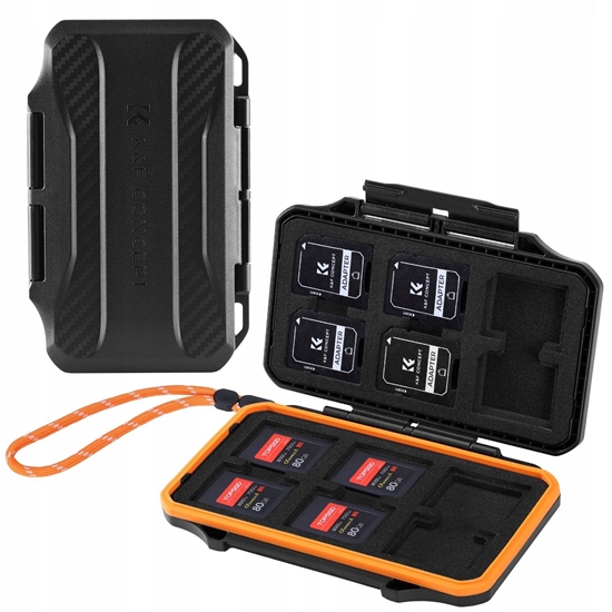 Изображение Futera Hard Case Etui Pudeko Na Karty 24x Sd / Sdxc / Sdhc / Cf Cfexpress Typ A / Kf31.109