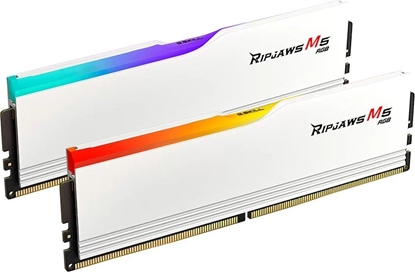 Изображение Pami G.Skill Ripjaws M5 RGB, DDR5, 32 GB, 6000MHz, CL28 (F5-6000J2836G16GX2-RM5RW)