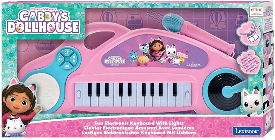 Изображение Gabby's Dollhouse Fun Electronic Keyboard with Light