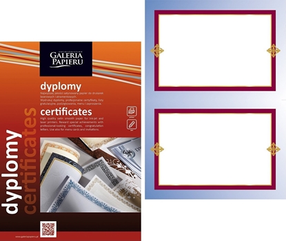 Attēls no GALERIA PAPIERU Dyplom Galeria Papieru A4/170g Francja B (25)