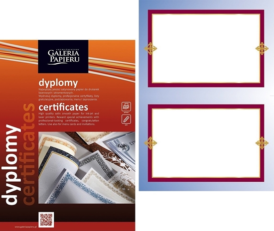 Picture of GALERIA PAPIERU Dyplom Galeria Papieru A4/170g Francja B (25)
