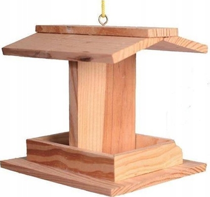 Picture of Garden&Fun Karmnik dla ptaków, drewniany, 14x11x11,5cm, farby w zestawie