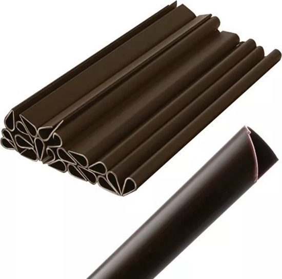 Picture of Gardlov Klipsy do tamy ogrodzeniowej - brzowe 23713