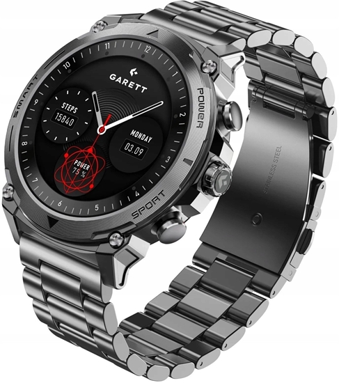 Изображение Smartwatch Garett Atom Grafitowy  (5904238486863)