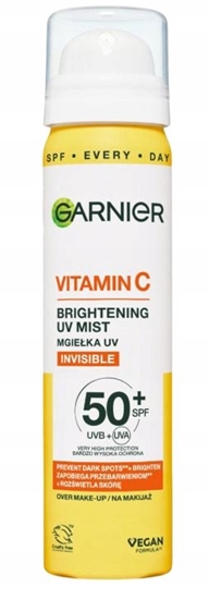 Picture of GARNIER_Vitamin C Brightening UV Mist mgieka do twarzy chronica przed czynnikami zewntrznymi w sprayu 75ml