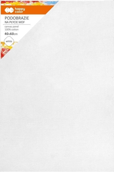 Picture of GDD Podobrazie baweniane 40x60cm biae HAPPY COLOR