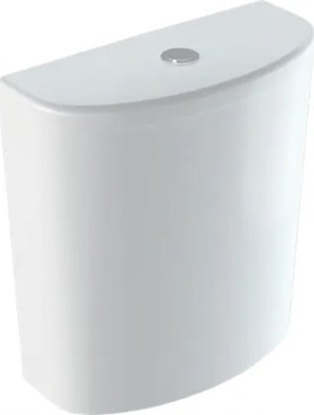 Изображение Geberit Geberit Selnova Spuczka nasadzana, B36.5cm, H39cm, T16.5cm, spukiwanie dwudzielne, przycze wody z boku [12]