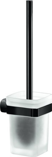Picture of Gedy WALL TOILET BRUSH BLACK EROS