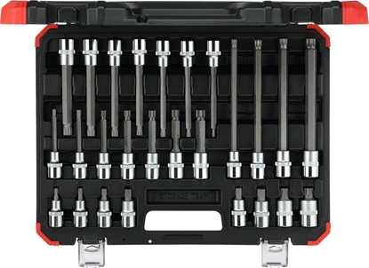 Picture of GEDORE red Screwdriver Bit Sockets 1/2  XZN 26-pieces