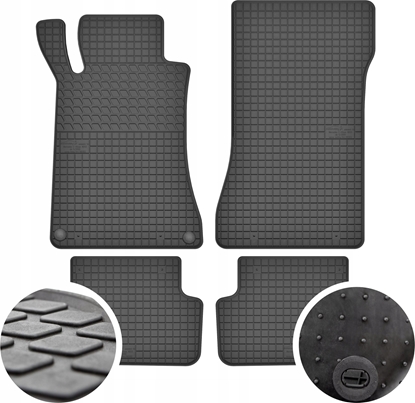 Изображение GeyerHosaja Dywaniki gumowe do Mercedes Benz C W203 (2000-2007)