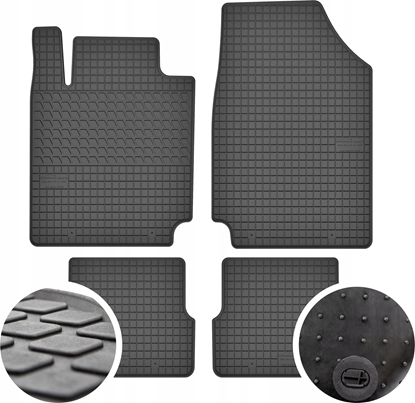 Изображение GeyerHosaja Dywaniki gumowe do Nissan Micra K12 (2003-2010)