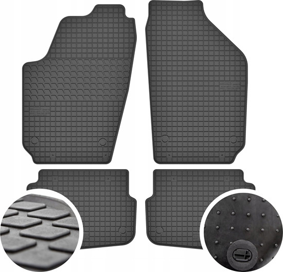 Picture of GeyerHosaja Dywaniki gumowe do Skoda Fabia I