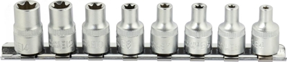 Picture of Geko 8el.zestaw nasadek torx E4-14mm 3/8"CRV(5/20)