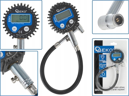 Picture of Geko Cinieniomierz cyfrowy  elektroniczny do kó z wykiem (60)