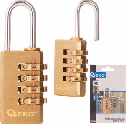 Picture of Geko Kódka mosina na szyfr 28mm (4 cyfry) (12/144)