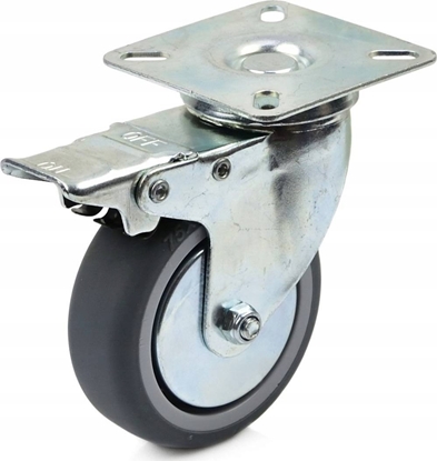 Picture of Geko Koo obrotowe z hamulcem 75mm PP/TPR (100)