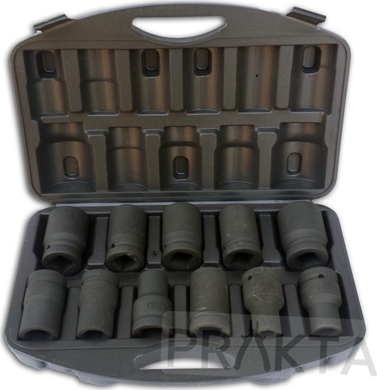Изображение Geko Kpl. nasadek udarowych 1" do klucza przek. 11el/17-41mm(3)