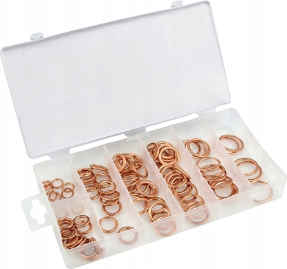 Picture of Geko Kpl. podkadek miedzianych dmuchanych 95szt.(24)