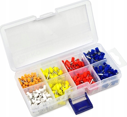 Picture of Geko Kpl. tulejek, kocówek zarabiania kabli konektorów 500szt. (100)