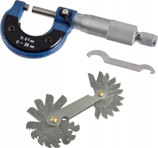 Picture of Geko Mikrometr analogowy 0-25mm 0-01mm (50)