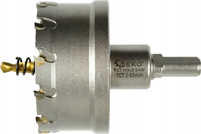 Picture of Geko Otwornica widiowa - koronka do metalu 65mm z wiertem tytanowym (30)