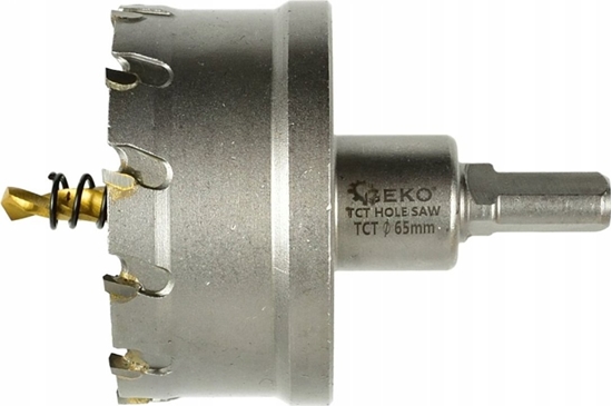Picture of Geko Otwornica widiowa - koronka do metalu 65mm z wiertem tytanowym (30)