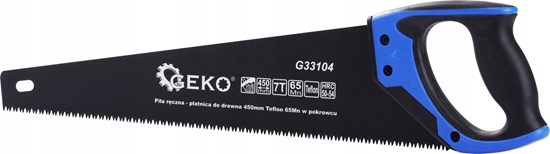 Picture of Geko Pia rczna - patnica do drewna 450mm Teflonowa 65Mn w pokrowcu (8/32)