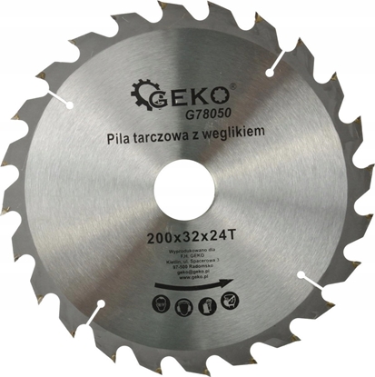 Picture of Geko PIA TARCZ.WIDIA 200*32*24z /B