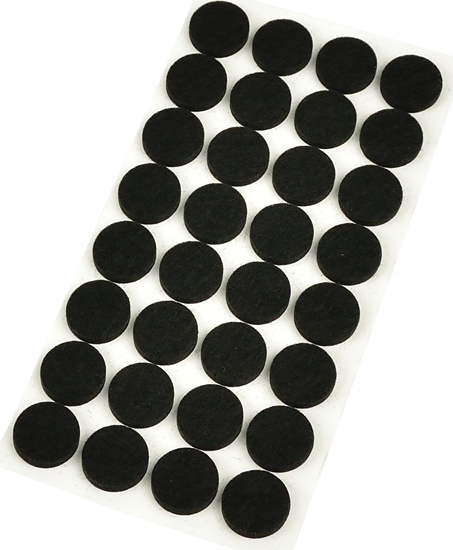 Изображение Geko Podkadki filcowe pod meble okrge 17mm 32szt.(25/250)