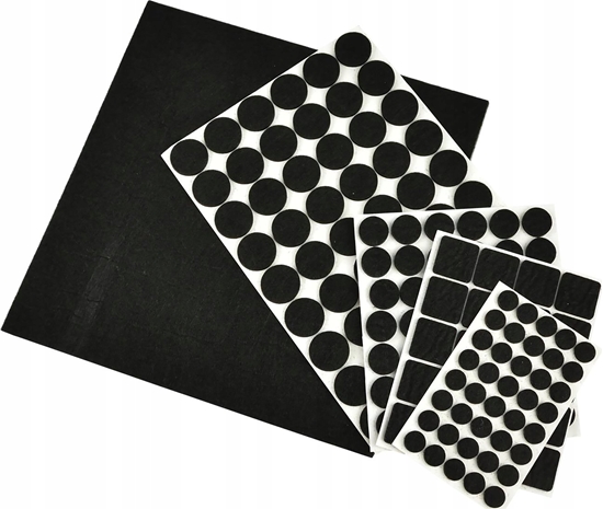 Picture of Geko Podkadki filcowe pod meble zestaw 157szt.(25/100)