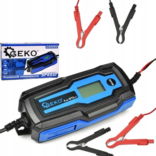 Изображение Geko Prostownik automatyczny SPEED 6/12V 4A (10)