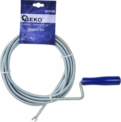 Attēls no Geko PRZETYKACZ - SPRYNA DO RUR 9MM X 5M (10) G73150 GEKO