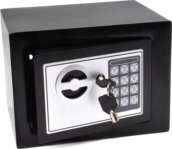 Picture of Geko Sejf na szyfr i zamek elektroniczny 21x17x17cm (1)
