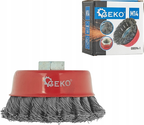 Picture of Geko Szczotka druciana czoowa pleciona 85mm (50)