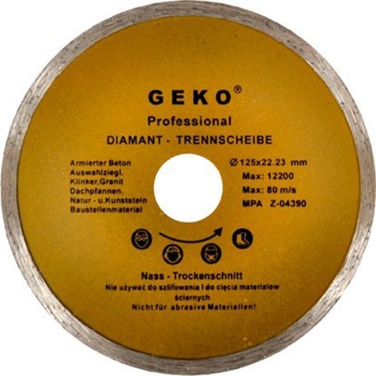 Picture of Geko Tarcza diam.125mm Pena GEKO PROFI (100)