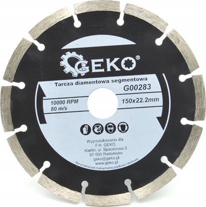 Attēls no Geko Tarcza diamentowa segmentowa 150mmx22,2mm (50)