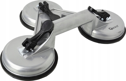 Attēls no Geko Uchwyt-Przyssawka do szyb 3x115mm Aluminium (16)